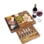 Import Wedding &amp; Holiday Acacia Wood &amp; Slate Serving Tray Cheese Board and Knife Set from China