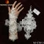 Import Wedding Party White Flowers Fingerless Rhinestone Lace Bridal Glove from China
