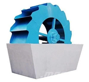 wheel type Gravel sand washer factory price/ sand washing machine for sale