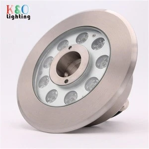 whole 304 stainless steel 9W RGB led fountain light for fountain lighting colorful decoration