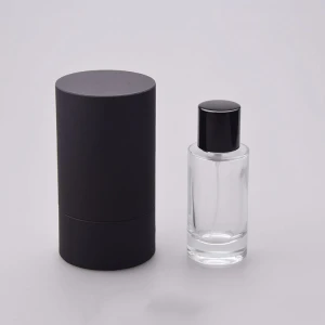 Wholesale 50ml new luxury empty glass perfume bottle refillables with box