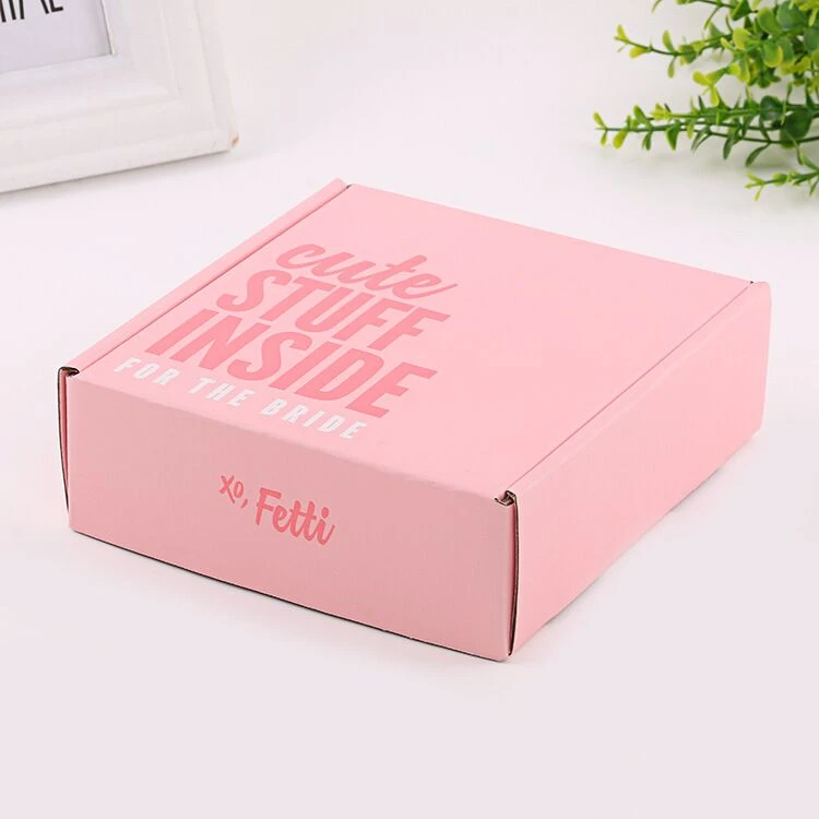 Wholesale Accept Custom Shoes Paper Packaging Box Corrugated Material Gift Packaging Cardboard Rectangle Fashion