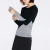 Import Wholesale acrylic fibers joint pattern pullover long sleeve women sweater from China