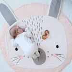 Wholesale Baby Toys Games Mats Bear Pattern Cartoon Cotton Baby Play Mat