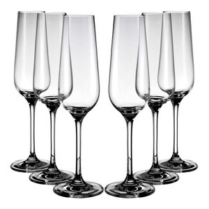 wholesale bohemia crystal wedding flute champagne glasses