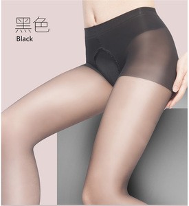 Wholesale cheap disposable transparent nylon sexy japanese women pantyhose crotchless