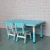 Import Wholesale children table and chair rectangle plastic desk table chairs set for kindergarten kids use from China