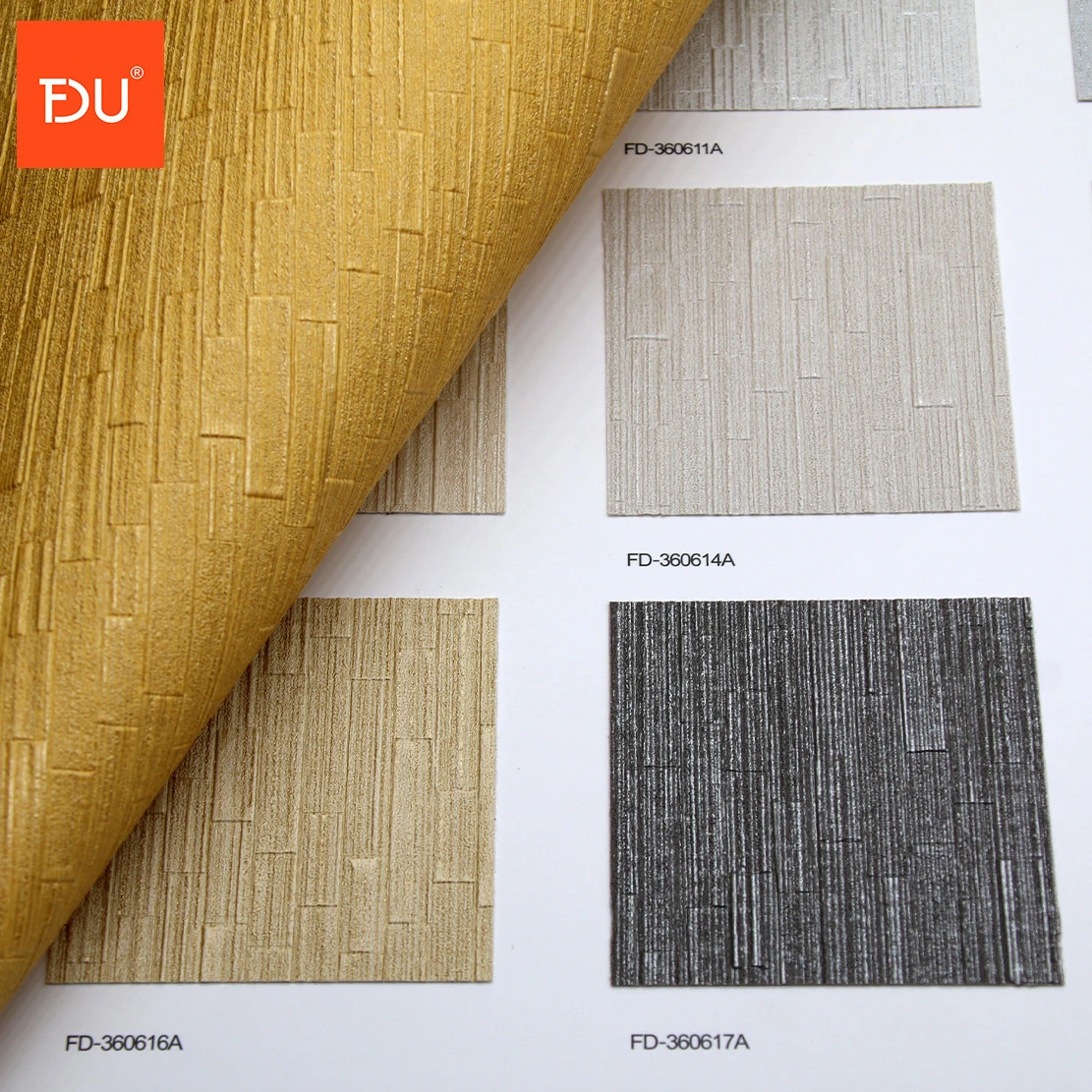 Wholesale Class A Fire Rating  Water-Proof Fabric-backed Vinyl Wallcovering Wallpaper For Apartment Decoration