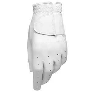 wholesale colored master grip cabretta leather golf gloves