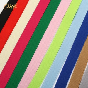 Wholesale Colorful Elastic Webbing High Quality Elastic Band Strap