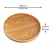 Import Wholesale Custom Color decorative Rustic Round Shape Wooden Small Tray Table Food Breakfast Serving Tray Tea Coffee Tray Wooden from China