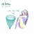Import wholesale custom food grade soft good price bpa free silicone menstrual cup from China