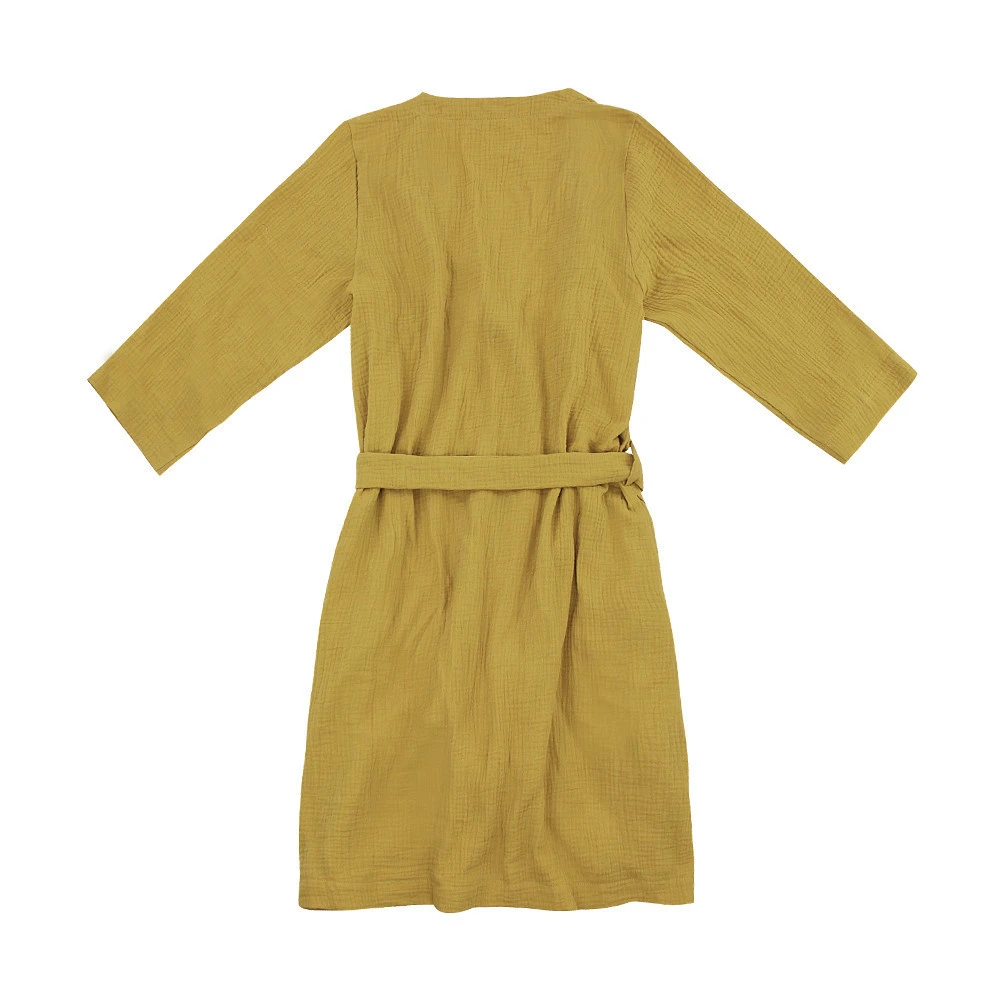 Wholesale Custom Logo High Quality Adult Sleepwear Long Sleeve Bathrobe Night Gowns Pajamas