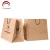 Import Wholesale Customised Logo Luxury Shopping Bag Brown Kraft Recycled Brown Paper Gift Bags from China