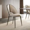 Wholesale Factory Modern Simple Dinning Chair Leisure Accent Living Room Metal Chair Velvet Leather Hand Made