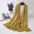 Import Wholesale factory supply Korean style high quality embroidery scarf hijab muslim four season shawl wrap from China