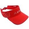 Wholesale Fashion Embroidery Mens Sport decorating sun visor cap /terry cloth visors