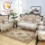Import wholesale flame retardant fitted european style house ready made corner sofa cover from China