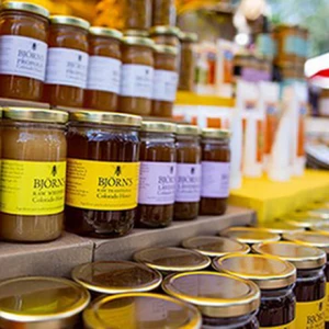 wholesale high quality natural honey white Premium class produce in Kyrgyz luxury honey bottle honey products