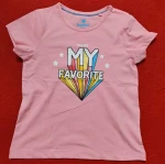 Wholesale Kids Children Clothing Fashion Casual Wear Organic Cotton Printed Boys T-Shirts Stock Lot