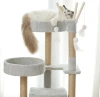 Wholesale Large Size Multi-Level Furniture Wooden Pet Scratcher House Tower Plush Cat Tree Tower For Large Cats Tree House