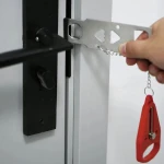 Wholesale Latest Portable Door Safety Lock Anti-Theft Padlock Security Locks Home Hardware High Quality Pp And Iron Lock