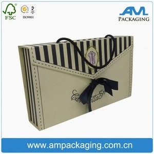 wholesale luxury black printing folding boxes packaging for apparel china