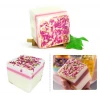wholesale organic acne soap making machine lavender roses dried flowers bath toilet soap