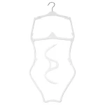Wholesale plastic swimwear hanger plastic clothes racks