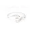 Import Wholesale Price 925 Sterling Silver Fancy Shape Plain Silver Jewelry Ring from India