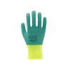 Wholesale Price Customized Color Waterproof Nylon/Polyester Latex Gloves Work Hand Protective Knit Gloves