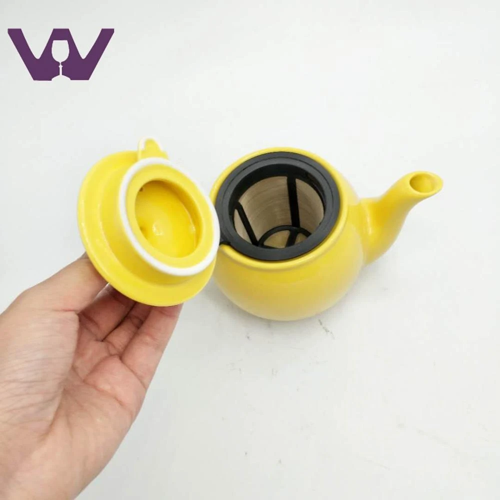 Wholesale Price Small and Mini Yellow Colored Enamel Coffee Tea-pot