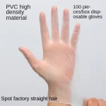 Wholesale protective inspection waterproof and oil drain kitchen disposable household mitten