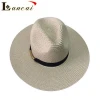 Wholesale raffia or beach lady summer hats women straw panama hat