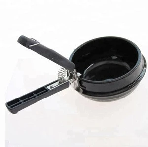Wholesale stainless steel black prevent hot dish clip pot pan clip