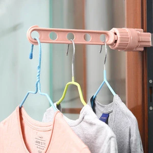 Wholesale Stock Small Order Creative Window Cloth Hanger Rack