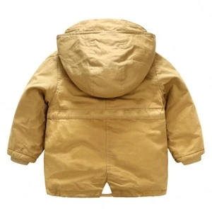 Wholesale wholesale 100%cotton children&#039;s boutique clothing for kids winter jacket coat