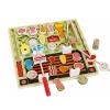 Wholesale Wooden Toys Pretend Game Play Sushi Serving Set For Children