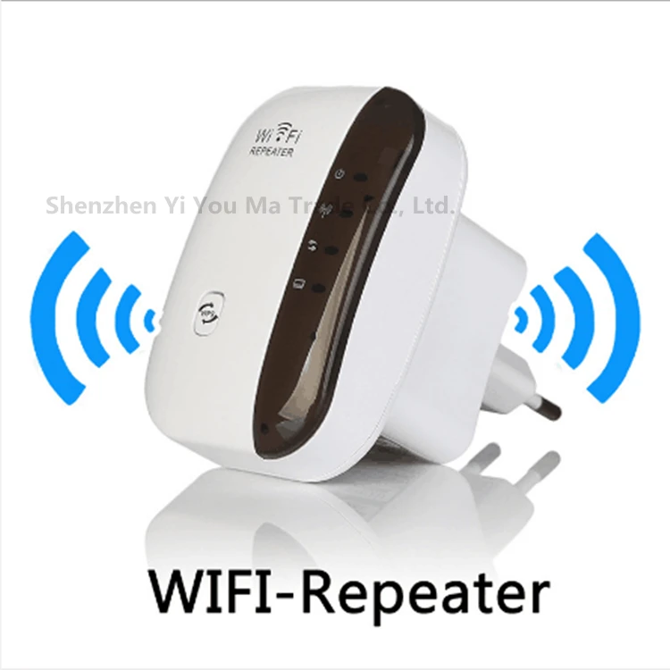 Wi-Fi Signal Booster Expander Amplifier Wireless Network 300Mbps Wifi Repeater