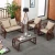 Import wicker rattan garden sofa set  S327 from China