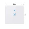 WiFi Smart modern Wall Switch Touch Panel Remote voice Control light Switches