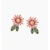 Import Wild Elf handmade oil drop small daisy flowers imitation pearl temperament earrings from China