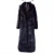 winter Luxury cloak  white fox fur shawl Women  Faux Fur Coats Long