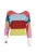 Import women latest contrast color multi way sweater top SYA8309 from China