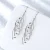 Import Womens Pretty 18K Gold Plated Double Triple Tassel Linear Loops Design Twist Wave Hook Dangle Earrings for Women Girls from China