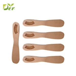 Wood mini natural ice cream spoon kitchen