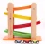 Import Wooden 4-Channel ramp Race Track Tower Games with 4 Sports car Toy Set for Children and Toddlers from China