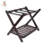 Import Wooden folding modern custom luggage rack with shelf for hotel living room from China