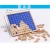 Wooden hundreds board mathematics teaching aids Montessori Early Education 1-100 continuous number Board digital toys