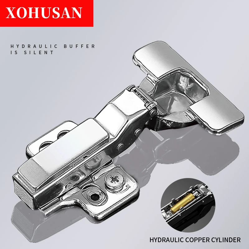 Xohusan 304 stainless steel hinge buffer hydraulic damping cabinet cabinet mute aircraft spring hardware hinge
